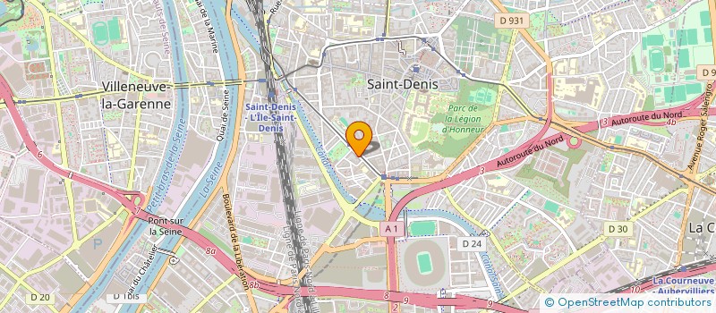 localisation de l'entreprise ABP GOLD SERVICES  SAINT-DENIS