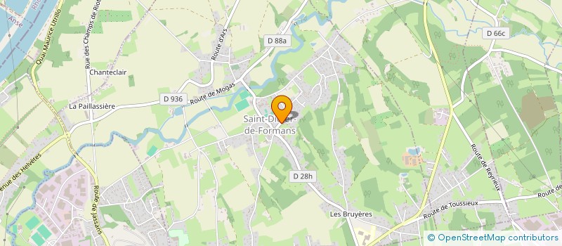 localisation de l'entreprise ABP PARTICIPATIONS  SAINT-DIDIER-DE-FORMANS