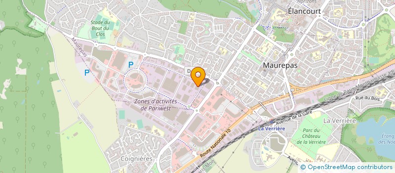 localisation de l'entreprise ABP QUADRA à MAUREPAS