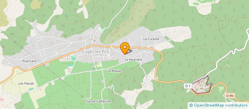 localisation de l'entreprise ABP RENOVATION  CUGES-LES-PINS