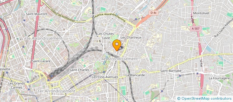 localisation de l'entreprise ABP RENOVATION à MARSEILLE