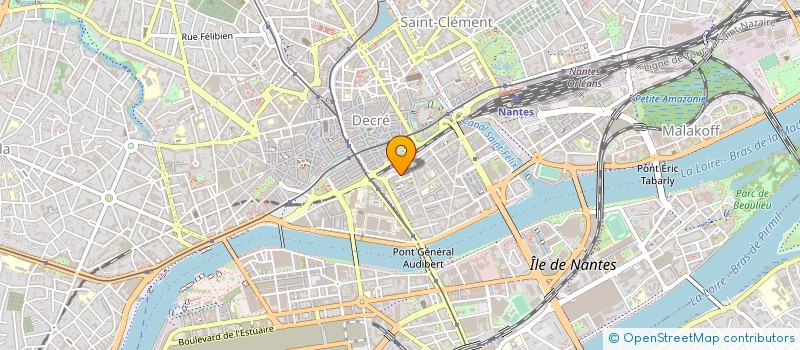 localisation de l'entreprise ABP SERVICES à NANTES