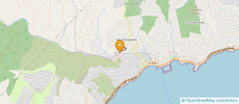 localisation de l'entreprise ABP TERRASSEMENT  ROQUEBRUNE-SUR-ARGENS