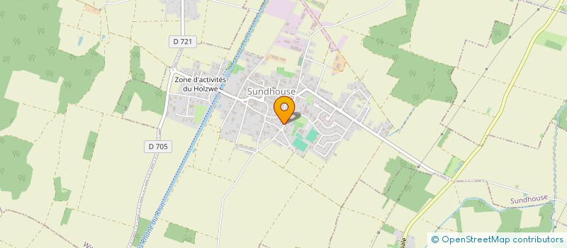 localisation de l'entreprise ABP TURENNE  ZELLENBERG