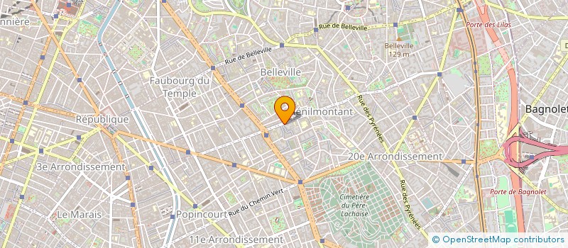 localisation de l'entreprise ABPC  PARIS