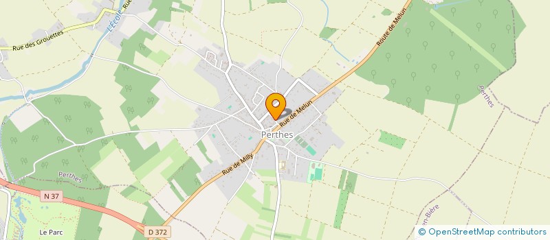 localisation de l'entreprise ABPF  PERTHES