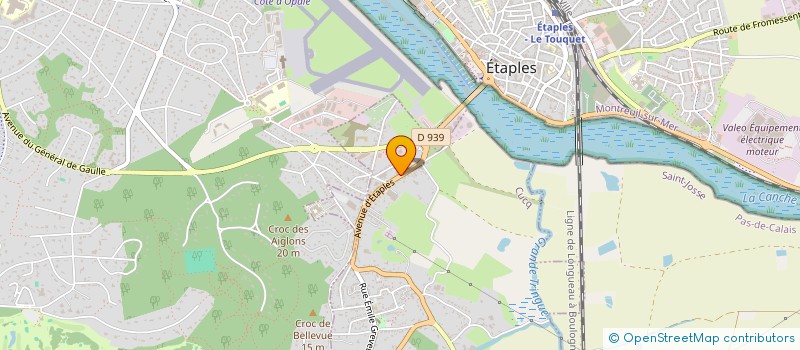 localisation de l'entreprise ABPF CUCQ  CUCQ