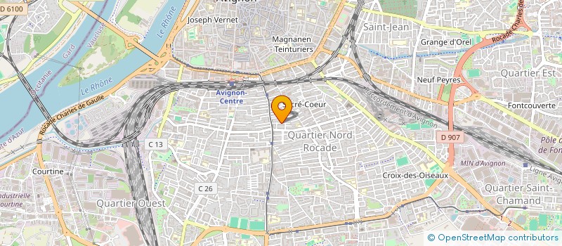 localisation de l'entreprise ABPHIL  AVIGNON