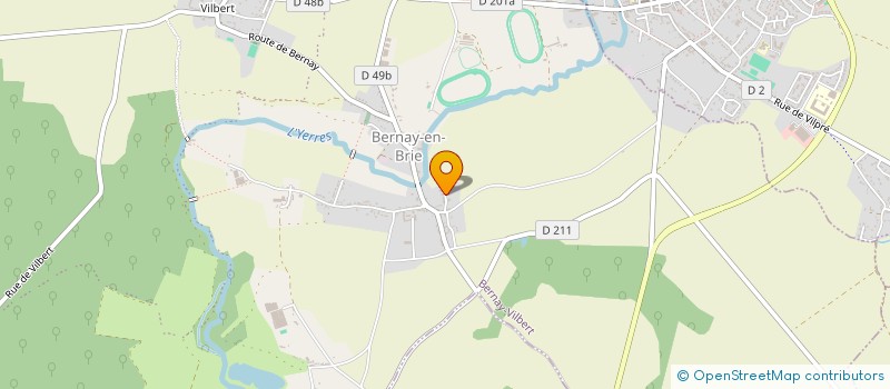 localisation de l'entreprise ABPL  BERNAY VILBERT