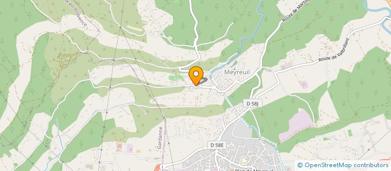 localisation de l'entreprise ABPLUS-SOLAIRE à MEYREUIL