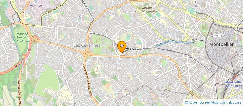 localisation de l'entreprise ABPM à MONTPELLIER