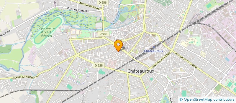 localisation de l'entreprise ABPROD à CHATEAUROUX