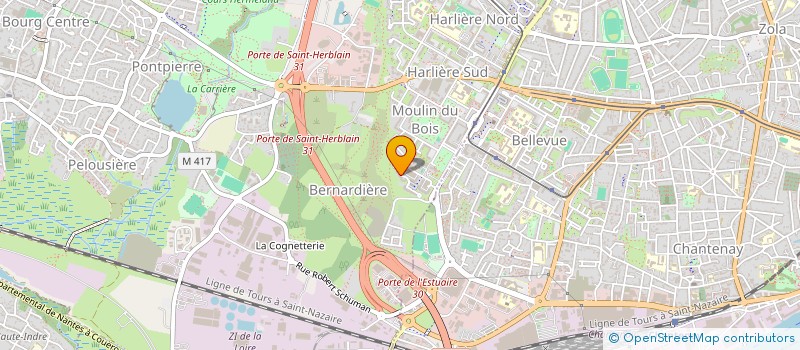 localisation de l'entreprise ABPSIOM à SAINT-HERBLAIN