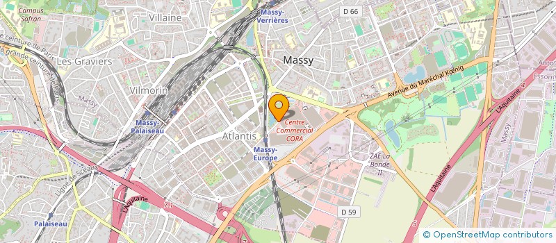 localisation de l'entreprise ABPT à MASSY