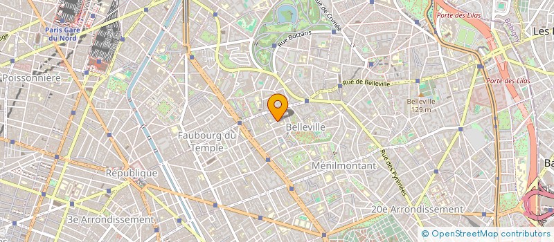 localisation de l'entreprise ABPV ARCHITECTES  PARIS