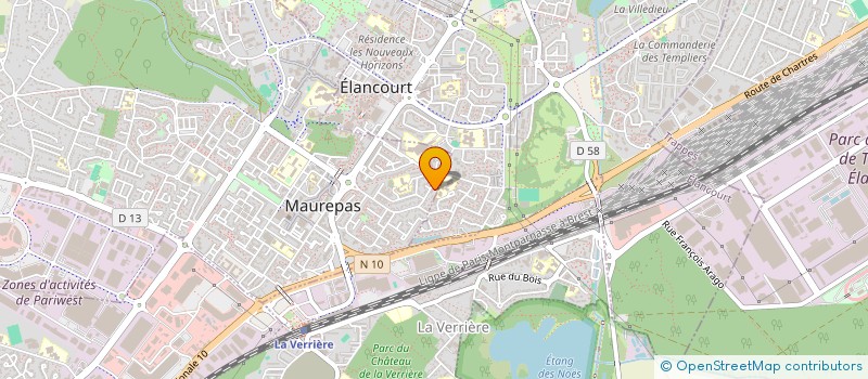 localisation de l'entreprise ABR 2  MAUREPAS