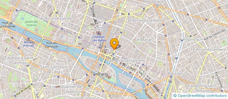 localisation de l'entreprise ABR à PARIS