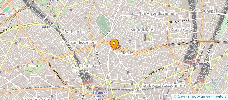 localisation de l'entreprise ABR à PARIS