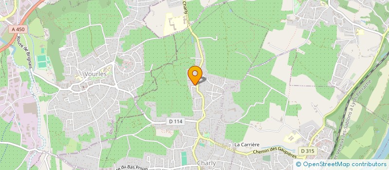 localisation de l'entreprise ABR  CHARLY