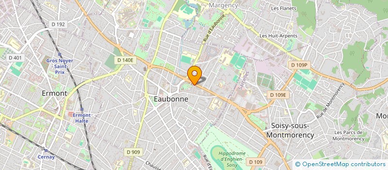 localisation de l'entreprise ABR  EAUBONNE