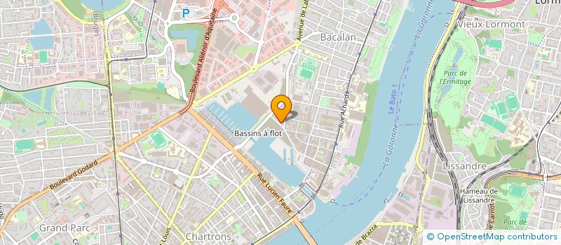 localisation de l'entreprise ABR & ASSOCIES  BORDEAUX