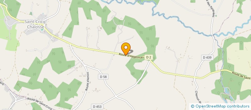 localisation de l'entreprise ABR AUTO  SAINT-CRICQ-CHALOSSE