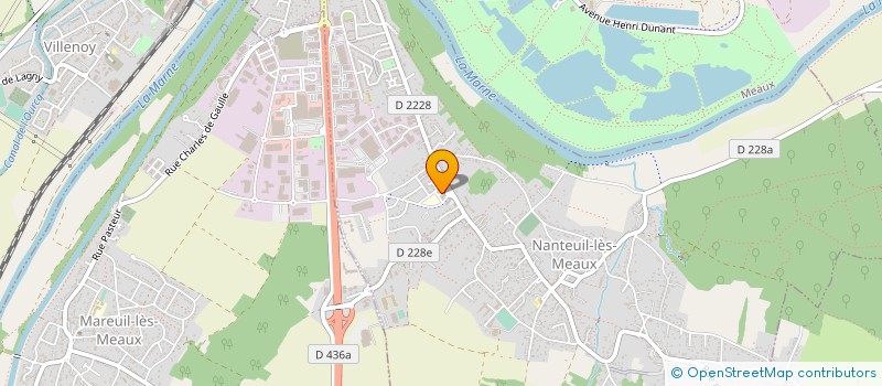 localisation de l'entreprise ABR BOIS DE CHAUFFAGE à NANTEUIL-LES-MEAUX