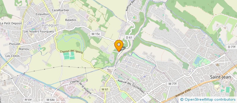 localisation de l'entreprise ABR CONSEIL  LAUNAGUET