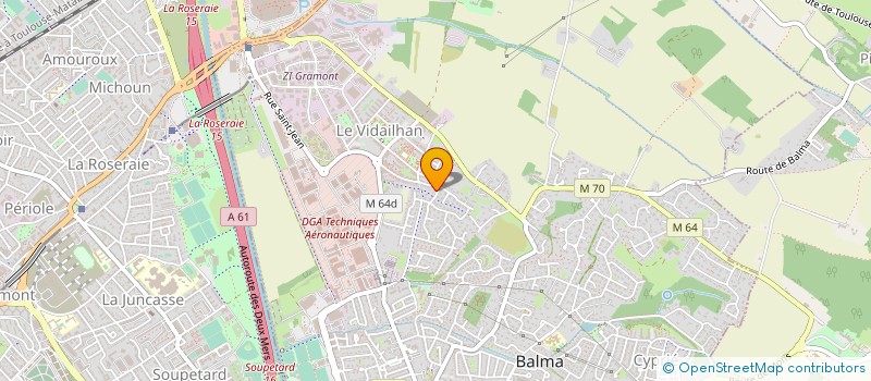 localisation de l'entreprise ABR CONSULTANTS à BALMA