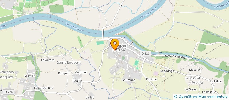 localisation de l'entreprise ABR SERVICES à CASTETS ET CASTILLON