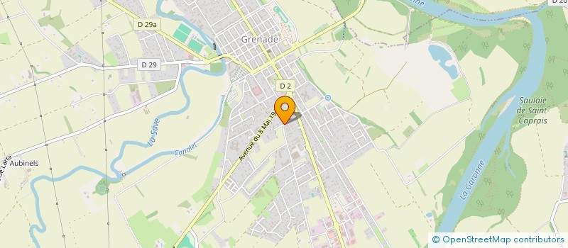 localisation de l'entreprise ABRA PAMPA  GRENADE