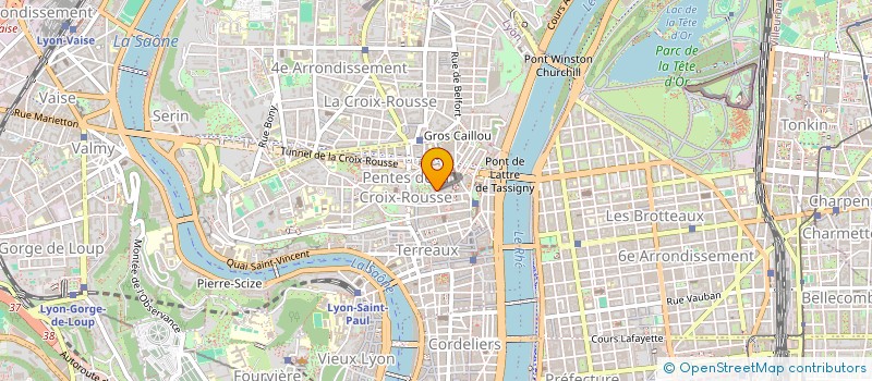 localisation de l'entreprise ABRA VINUM à LYON