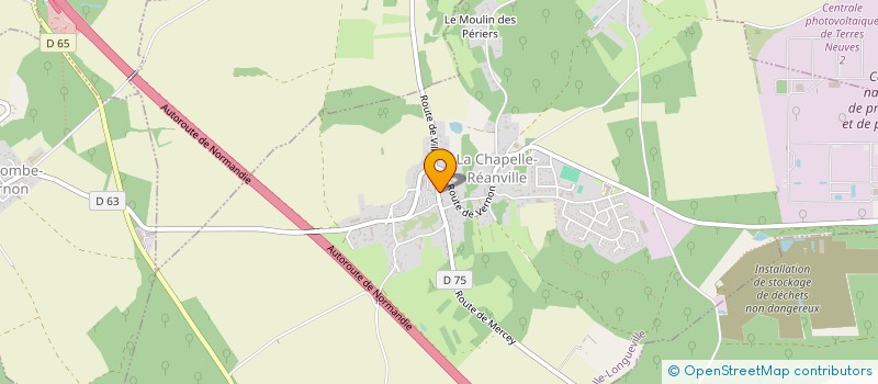 localisation de l'entreprise ABRACA'BEBE  LA CHAPELLE-LONGUEVILLE