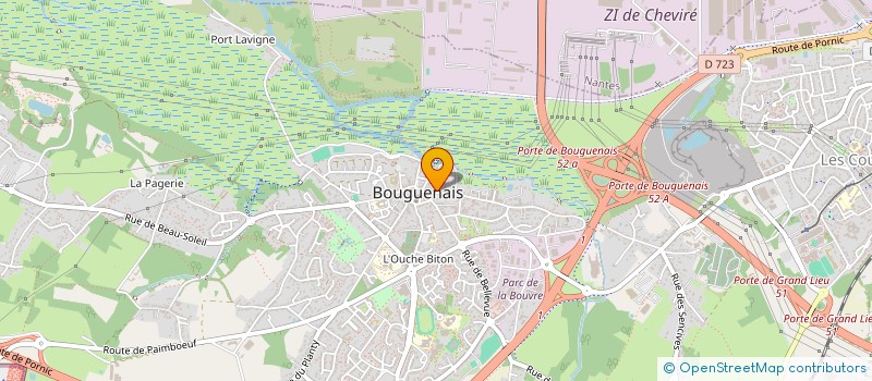 localisation de l'entreprise ABRACADABAR à BOUGUENAIS