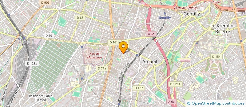 localisation de l'entreprise ABRACADABOUM à ARCUEIL