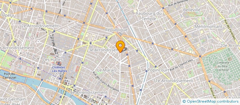 localisation de l'entreprise ABRACADABRA  PARIS