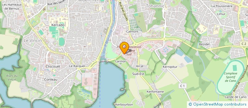 localisation de l'entreprise ABRACADABRA à VANNES