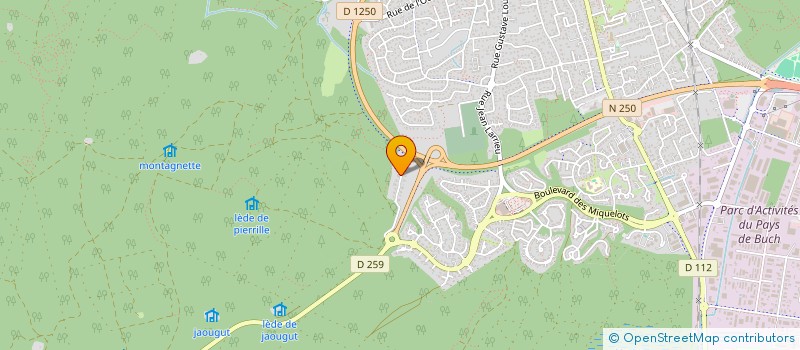 localisation de l'entreprise ABRACADABRA  LA TESTE-DE-BUCH