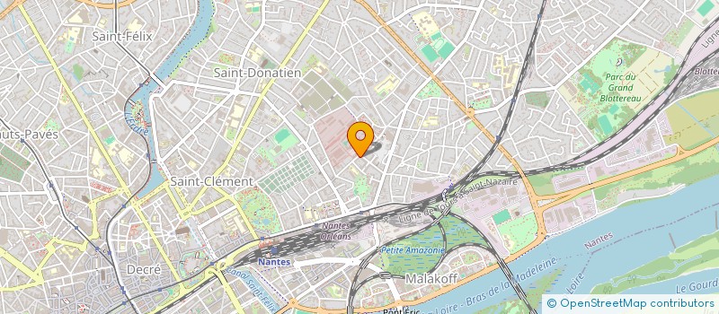 localisation de l'entreprise ABRACOS  NANTES