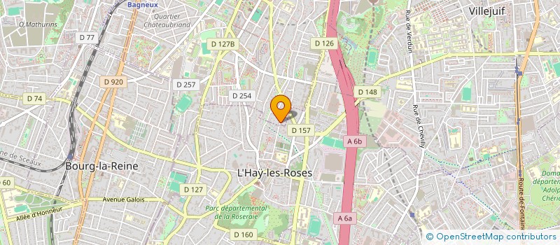 localisation de l'entreprise ABRAGANE  CACHAN