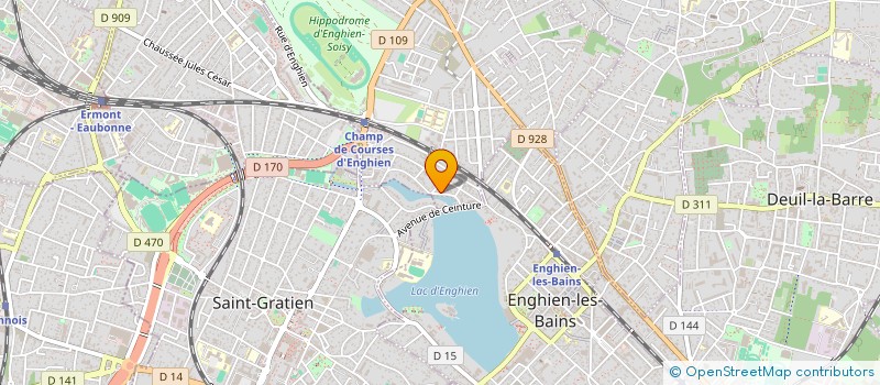 localisation de l'entreprise ABRAHAM VARGAS  SOISY-SOUS-MONTMORENCY