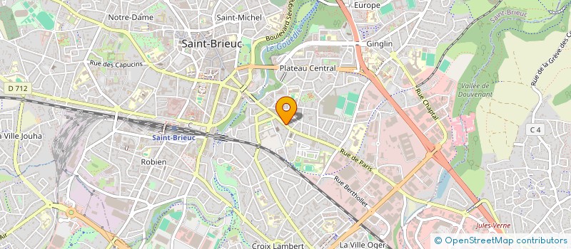 localisation de l'entreprise ABRAHMNOBEL à SAINT-BRIEUC