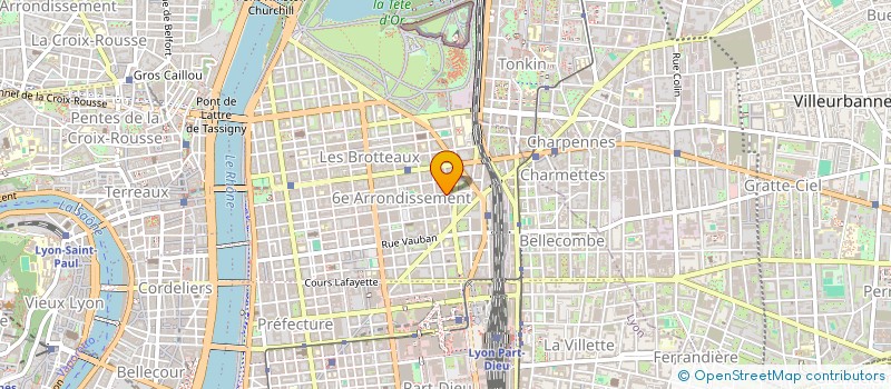localisation de l'entreprise ABRAM à LYON
