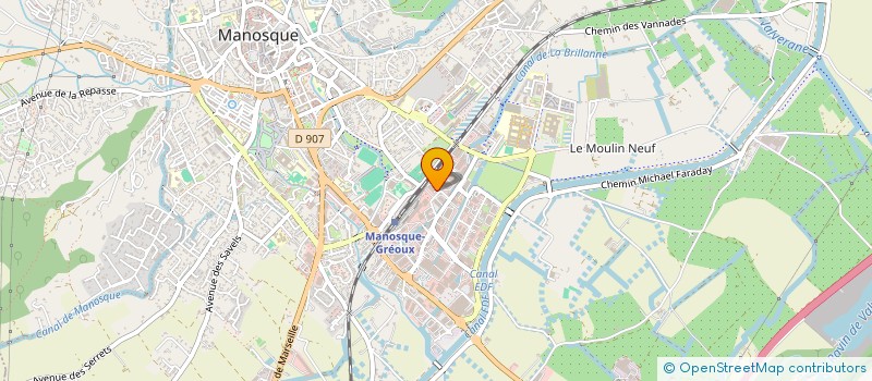 localisation de l'entreprise ABRAM PRO SUD EST à MANOSQUE