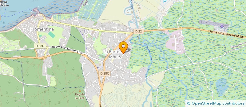 localisation de l'entreprise ABRAMOS  LA BARRE-DE-MONTS