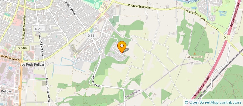 localisation de l'entreprise ABRAN GROUPE  MONTELIMAR