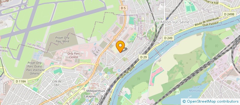 localisation de l'entreprise ABRANTES SERVICES à ATHIS-MONS