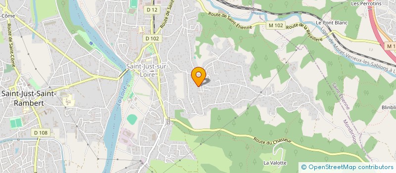 localisation de l'entreprise ABRAPAMPA  SAINT-JUST-SAINT-RAMBERT