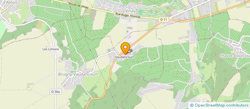 localisation de l'entreprise ABRARD-THOMAS  MANCY