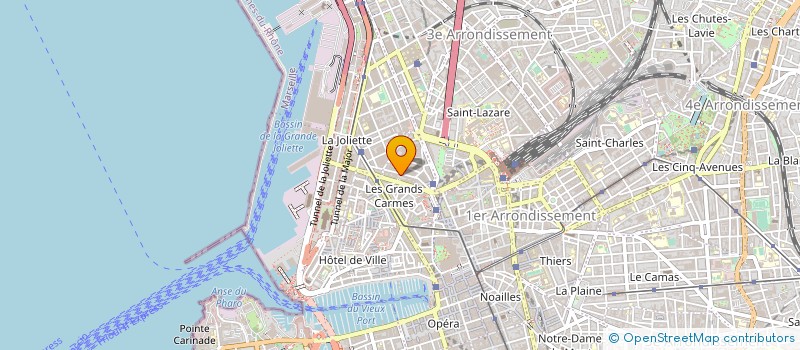 localisation de l'entreprise ABRAS à MARSEILLE